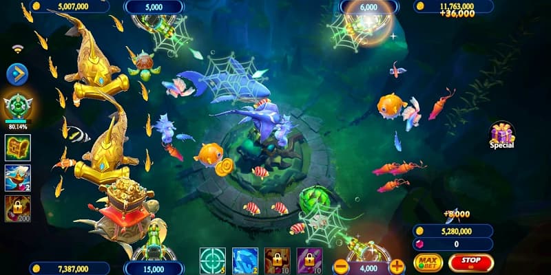 Bắn cá Men In Black 1Xbit: Xâm lăng đáy biển, rinh tiền to 4 săn cá Men In Black đổi thưởng