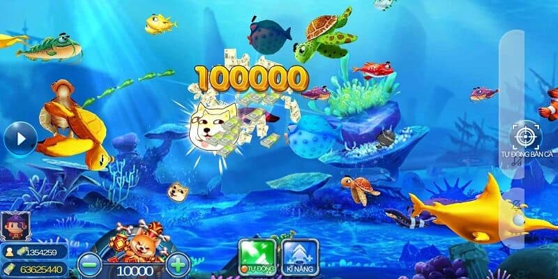 Bắn cá Đại Dương 1Xbit: Chinh phục đại dương, rinh trăm triệu 3 game săn cá Đại Dương